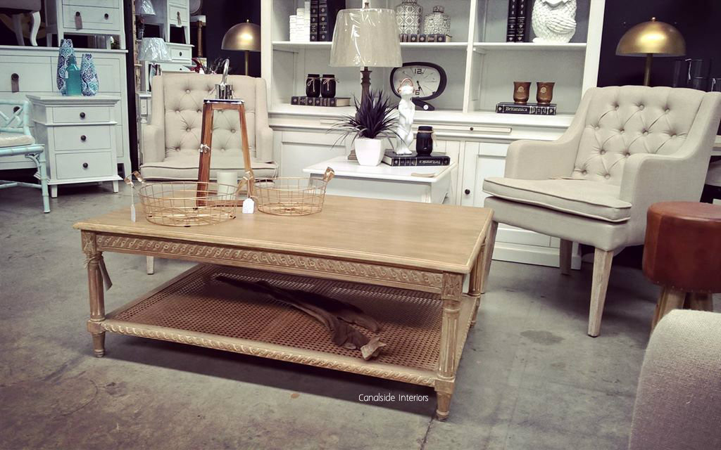 Hamptons Rattan Coffee Table