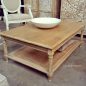 Hamptons Rattan Coffee Table