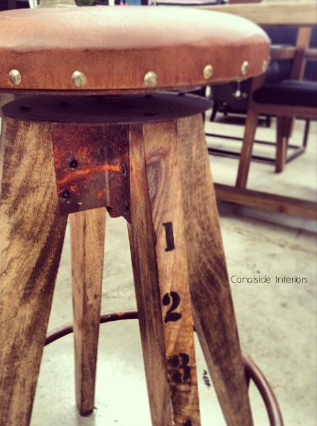 Mill Industrial Stool