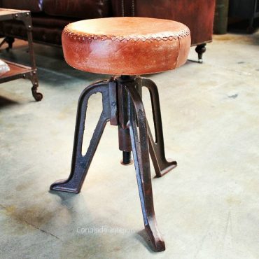 Crank Industrial Stool