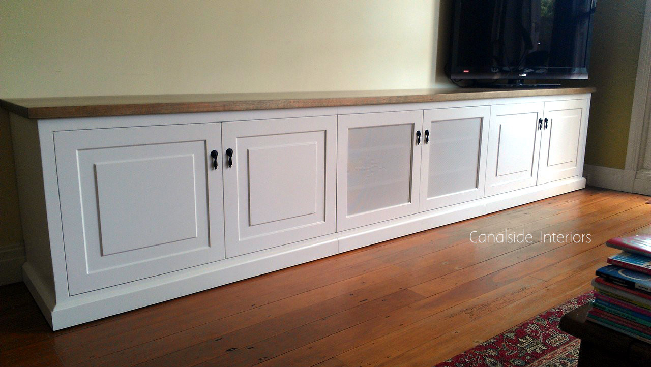 Custom Made TV Entertainment Unit - North Bondi Premises