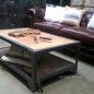 Carriage Industrial Coffee Table II
