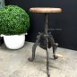Valor Adjustable Industrial Stool with Crank