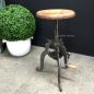 Valor Adjustable Industrial Stool with Crank
