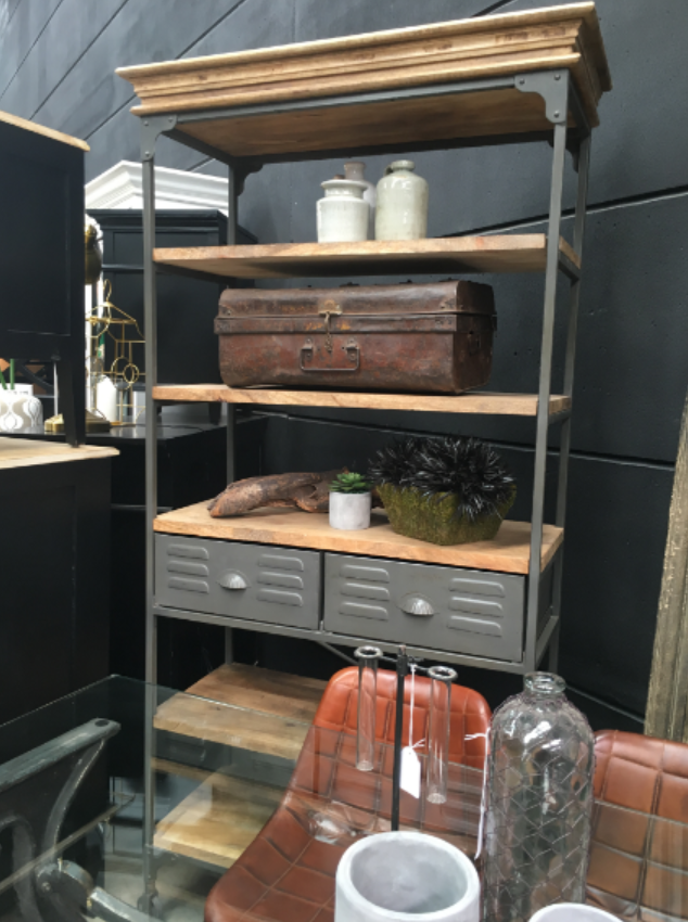 Ragnar 2 Drawer Display Unit / Bookshelf