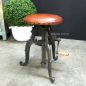 Valor Adjustable Industrial Stool with Crank