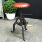 Valor Adjustable Industrial Stool with Crank