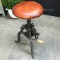 Valor Adjustable Industrial Stool with Crank