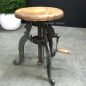 Valor Adjustable Industrial Stool with Crank