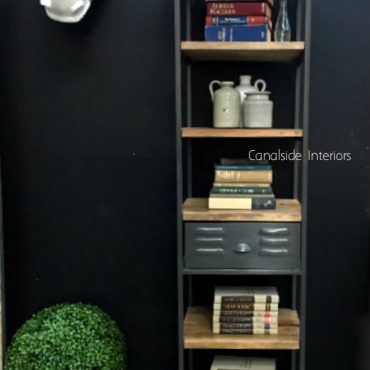 Ragnar 1 Drawer Industrial Display Unit / Bookshelf