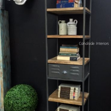 Ragnar 1 Drawer Industrial Display Unit / Bookshelf