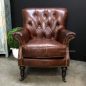 Knox Aged Leather Armchair