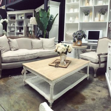 Hamptons Rattan Coffee Table