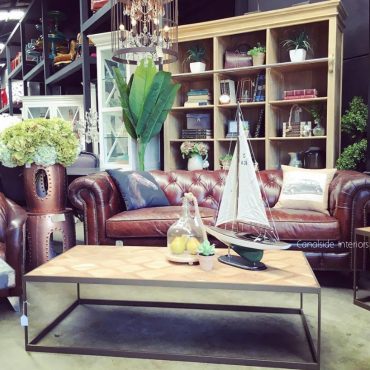 Lincoln Aged Leather Chesterfield