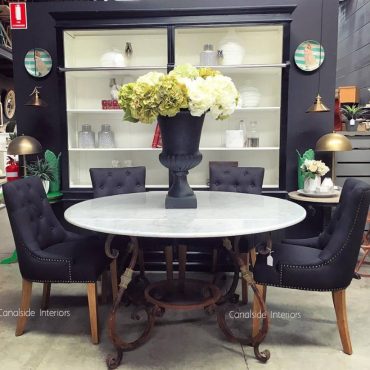 Bennet Buttoned Back Upholstered Dining Chair