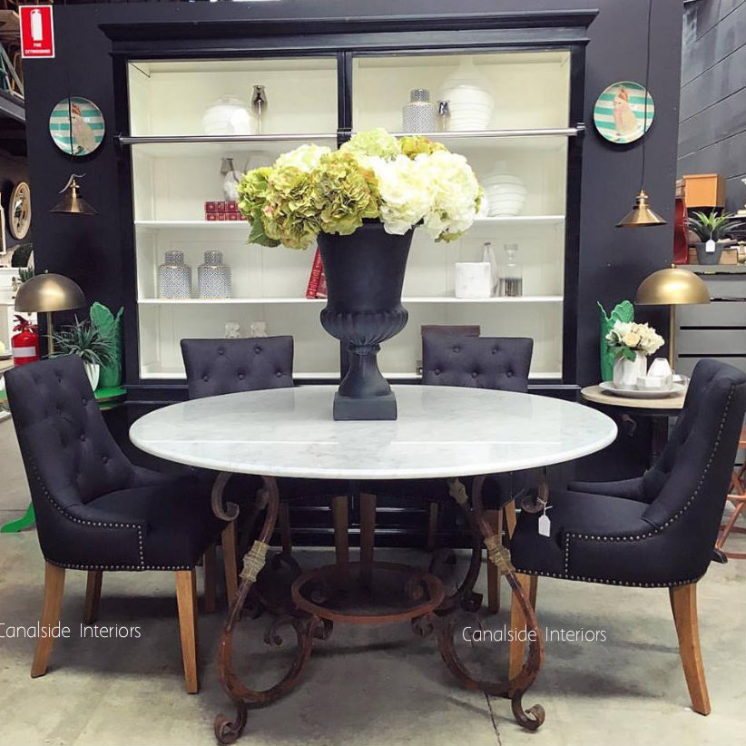 Bennet Buttoned Back Upholstered Dining Chair