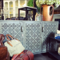 Foundry Industrial 3 Door Sideboard with Perforated Metal