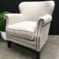 Scottie Occasional Armchair with Stud Detailing