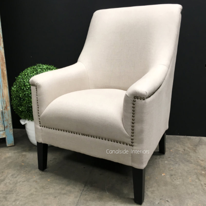Specter Occasional Armchair with stud detailing
