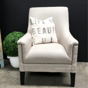 Specter Occasional Armchair with stud detailing