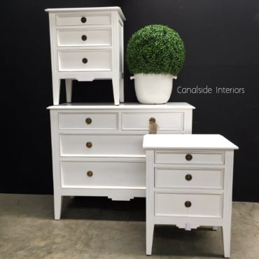 Peninsula 4 Drawer Chest and Bedsides