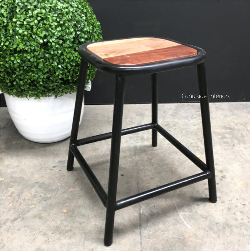 Axis Industrial Low Stool