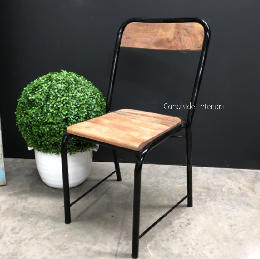 Elementary Industrial Dining Chair