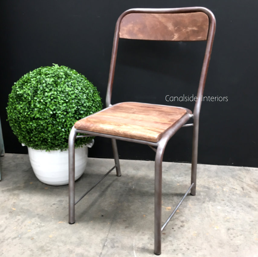 Elementary Industrial Dining Chair