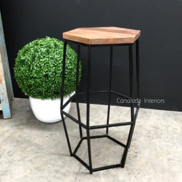 Hex Bar Stool