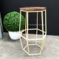 Hex Bar Stool