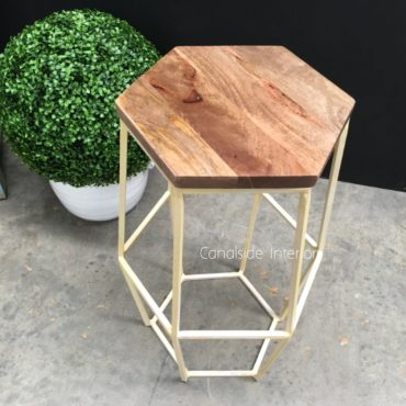 Hex Bar Stool