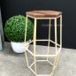 Hex Bar Stool