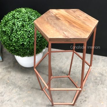 Hex Bar Stool
