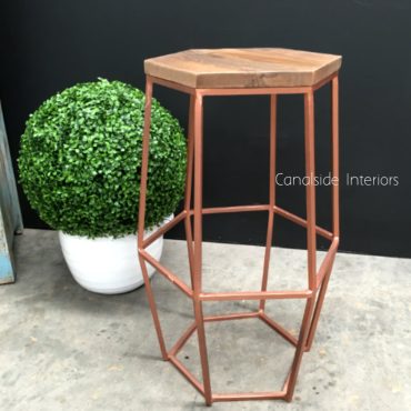 Hex Bar Stool