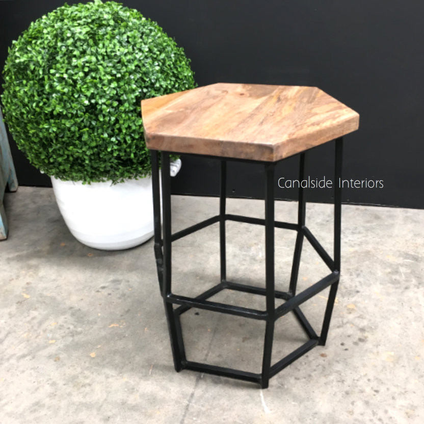 Hex Low Stool / Side Table