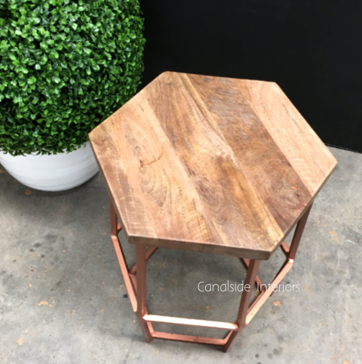 Hex Low Stool / Side Table