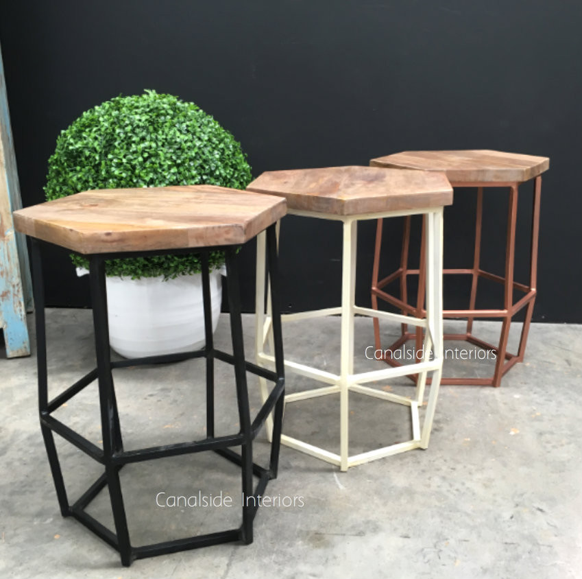 Hex Low Stool / Side Table