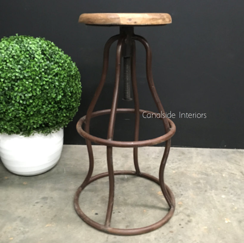 Popsicle Industrial Bar Stool