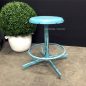 Bubblegum Industrial Low Stool