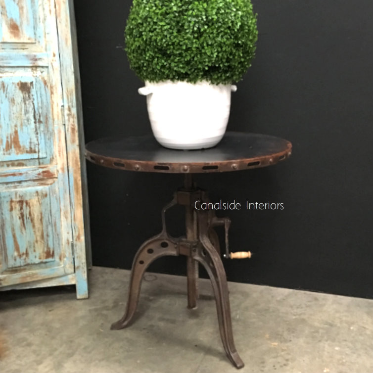 Crank Adjustable Bar Table