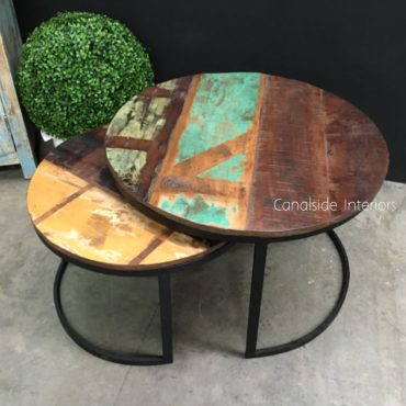 Hooli Industrial Coffee Table Nest