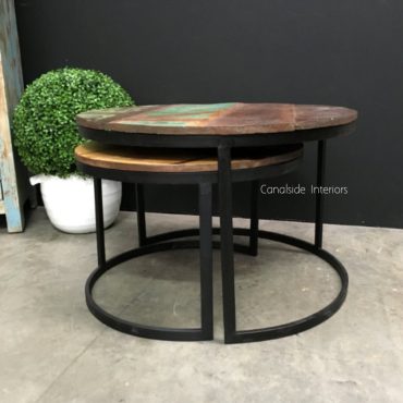 Hooli Industrial Coffee Table Nest
