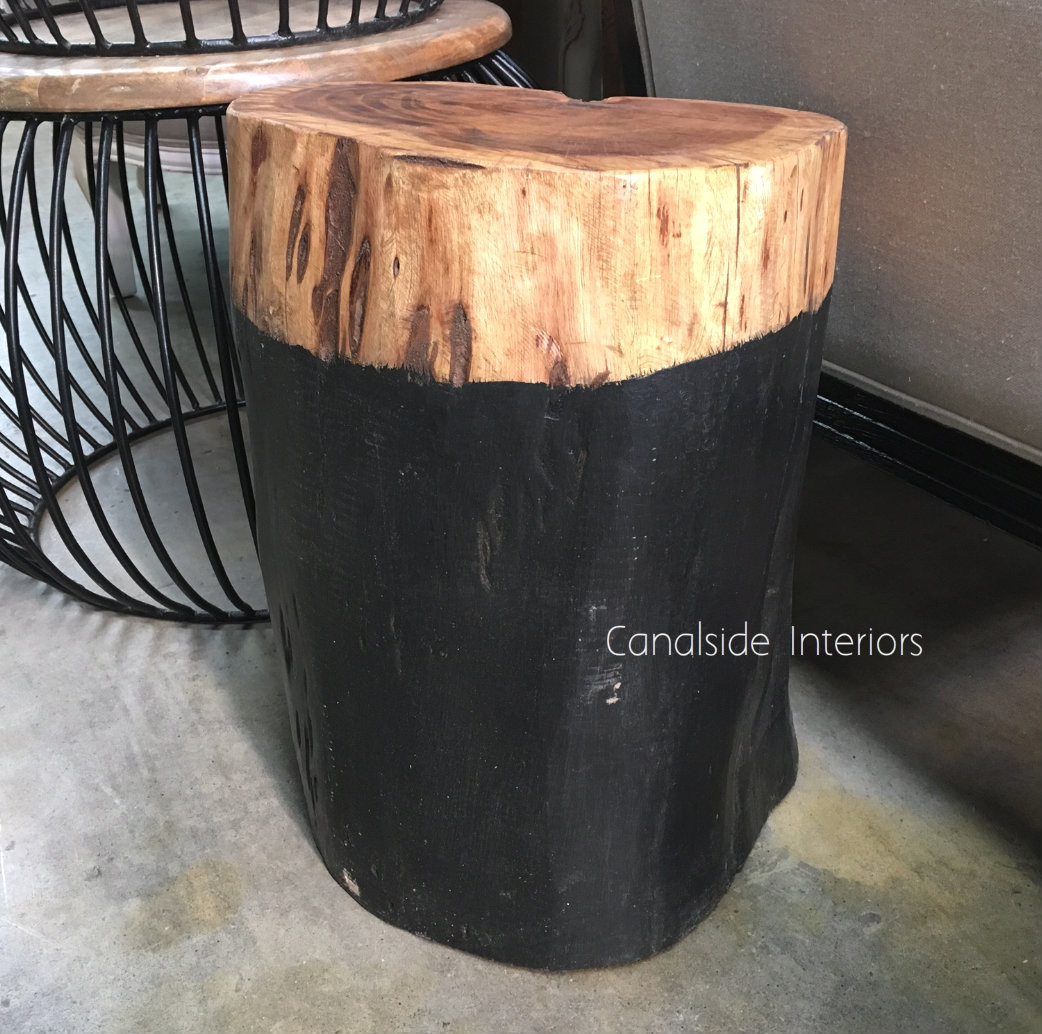 Organic Log Trunk Stools / Side Tables
