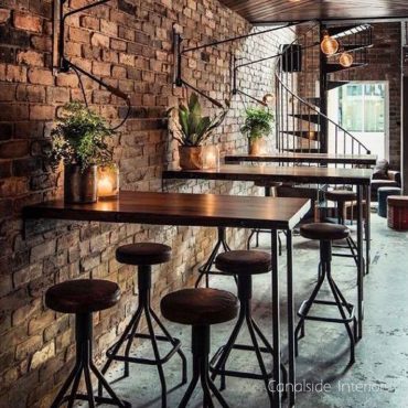 Canalside Interiors' Sarah Leather Top Industrial Stools feature at Donny's Bar in Manly
http://www.canalside.com.au/donnys-bar/