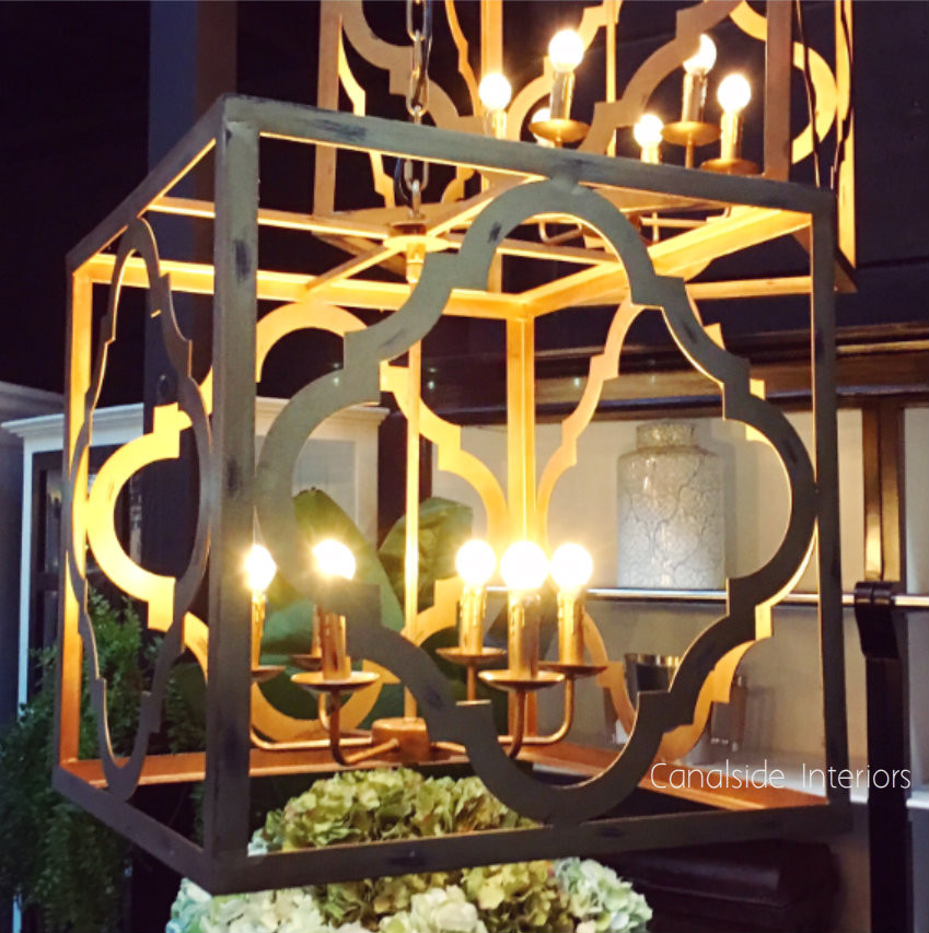 Joffrey Antique Gold Chandelier