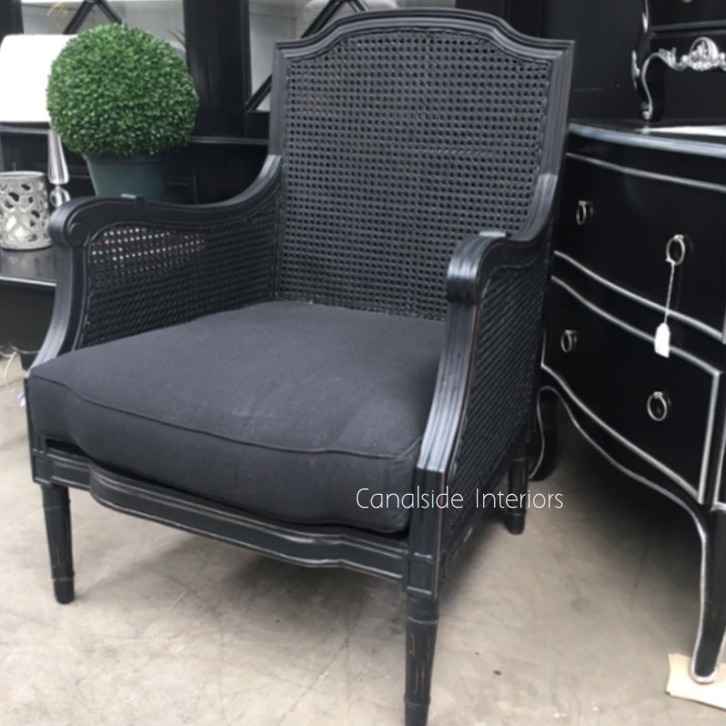 Hamptons Rattan Armchair