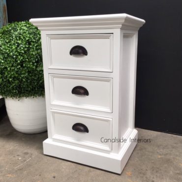 Florida Keys 3 Drawer Petite Bedside