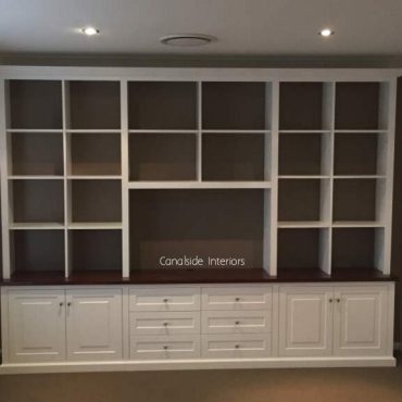 Custom Wall TV Entertainment Unit - Crows Nest Premises