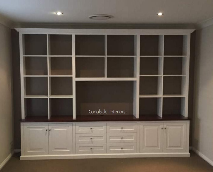 Custom Wall TV Entertainment Unit - Crows Nest Premises