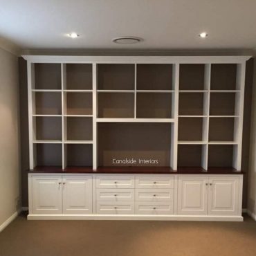 Custom Wall TV Entertainment Unit - Crows Nest Premises